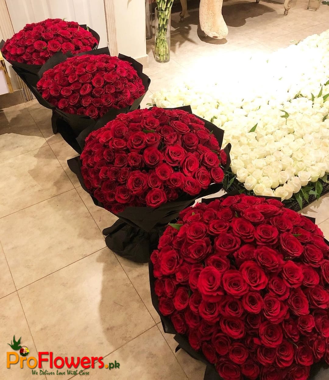 Luxury Red Rose Bouquet